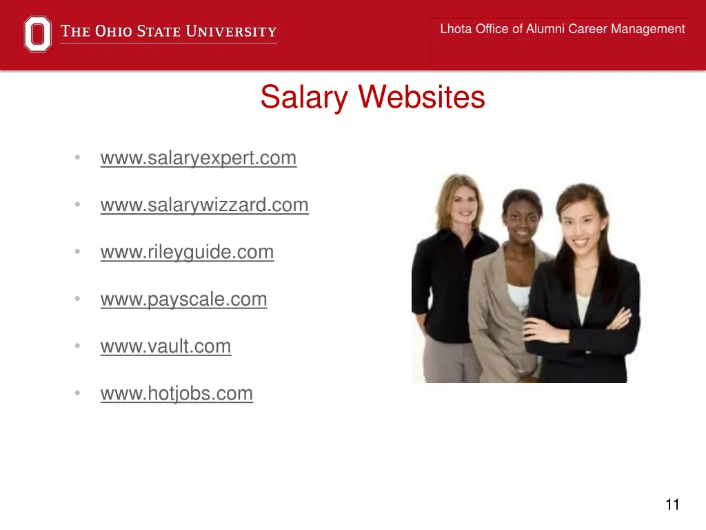 lhota office of alumni career management 7