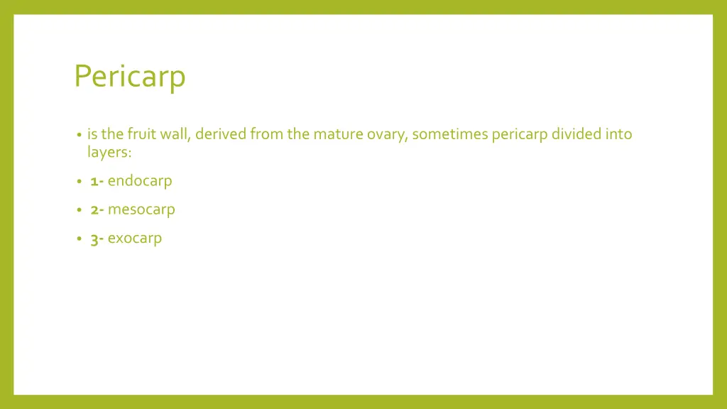 pericarp
