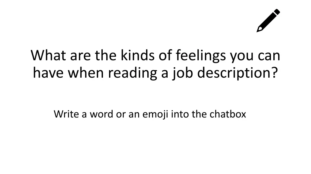 what are the kinds of feelings you can have when