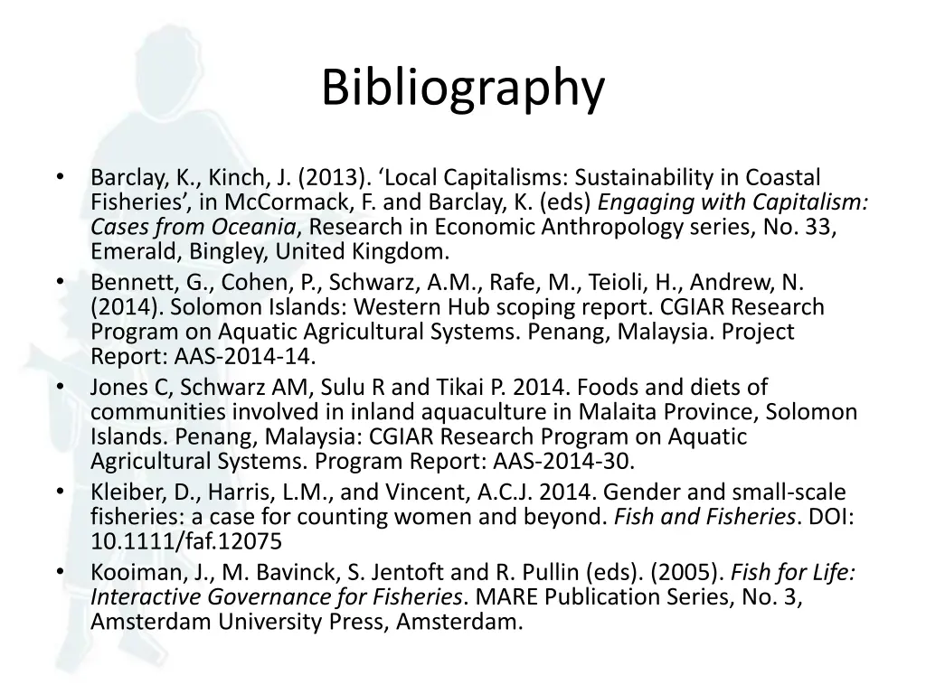 bibliography