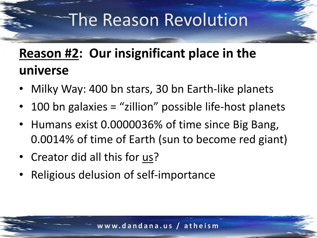the reason revolution 11
