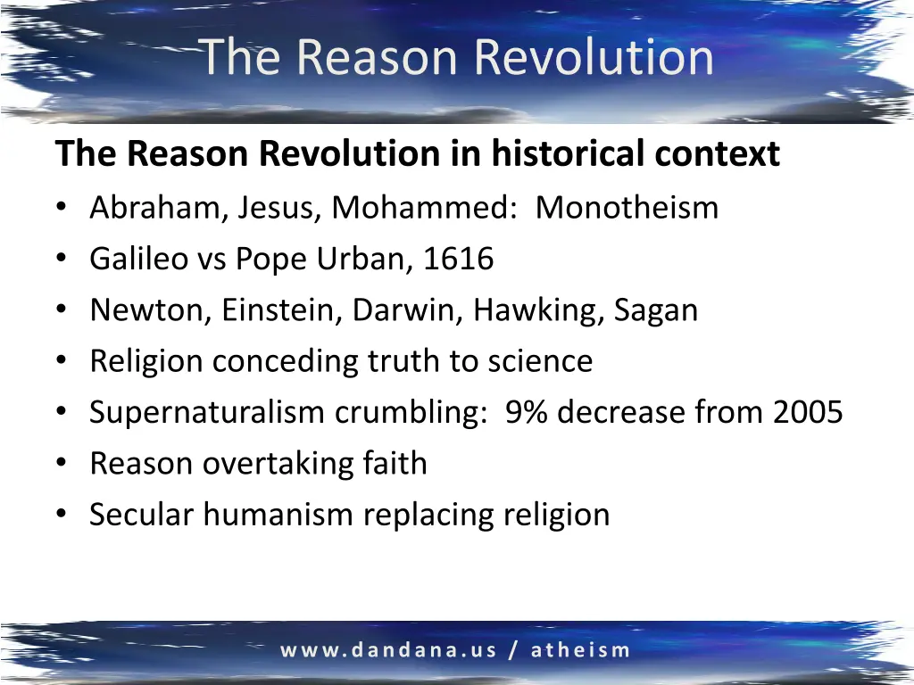 the reason revolution 3
