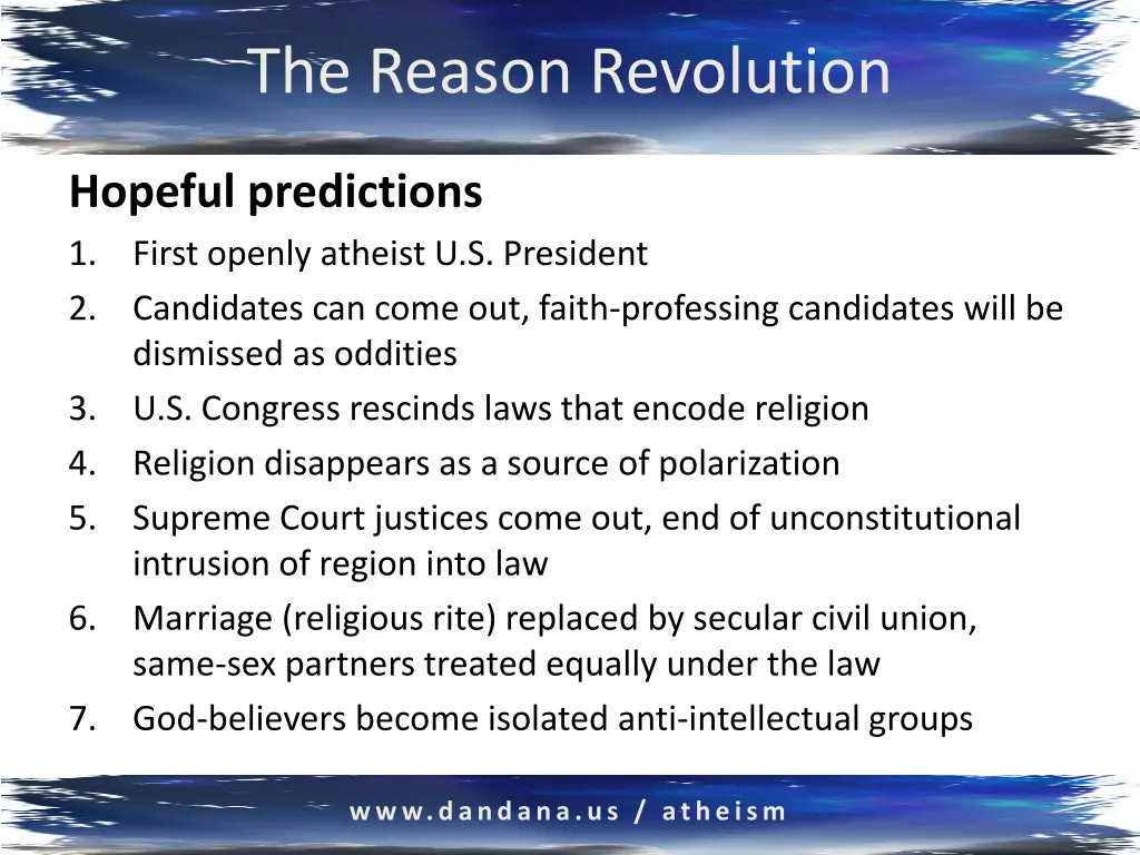 the reason revolution 33