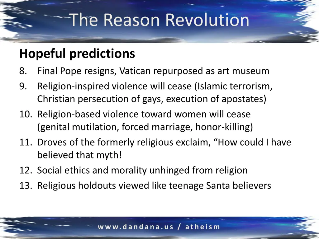 the reason revolution 34