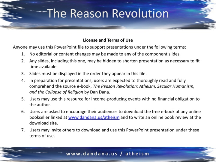 the reason revolution