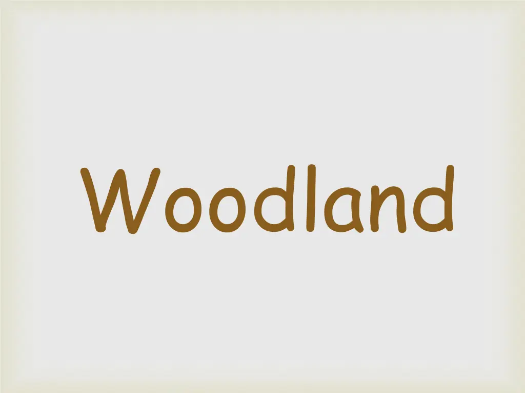 woodland
