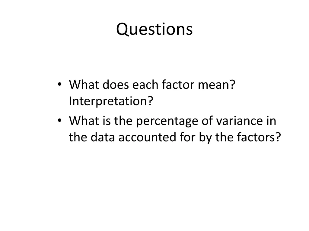 questions 1