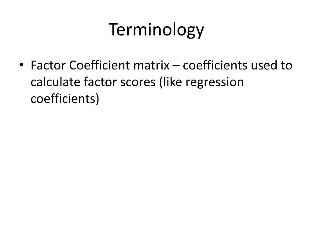 terminology 2