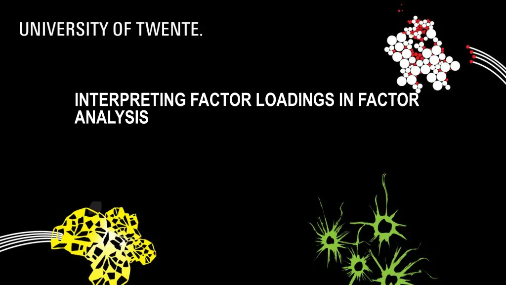 interpreting factor loadings in factor analysis