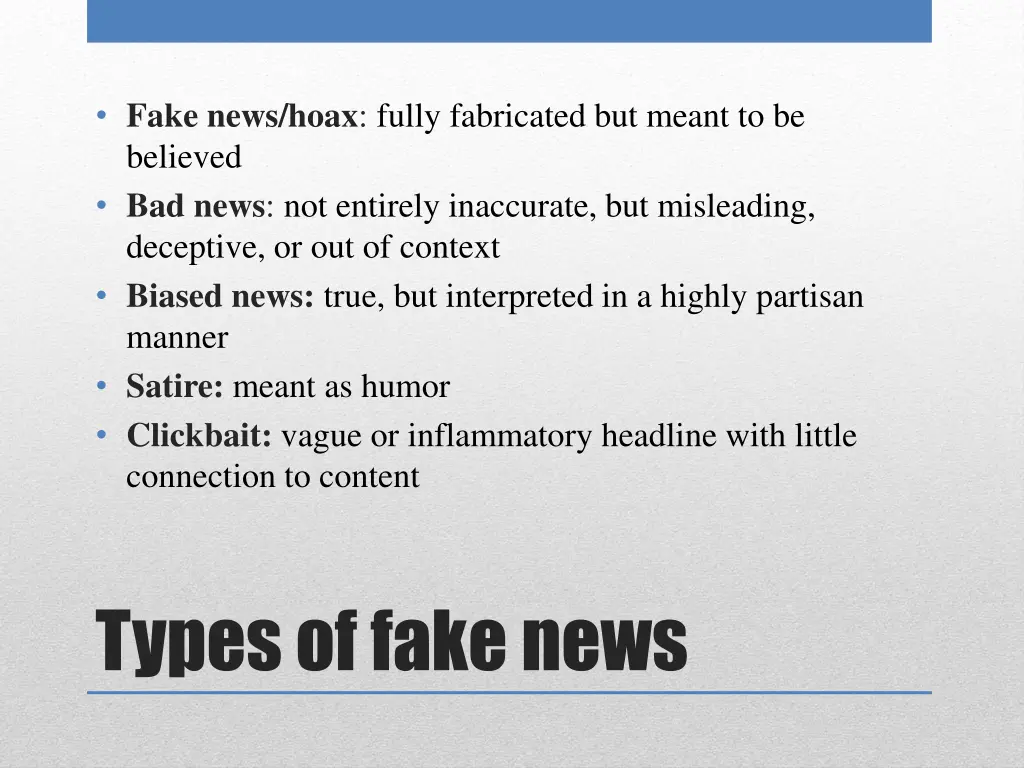 fake news hoax fully fabricated but meant