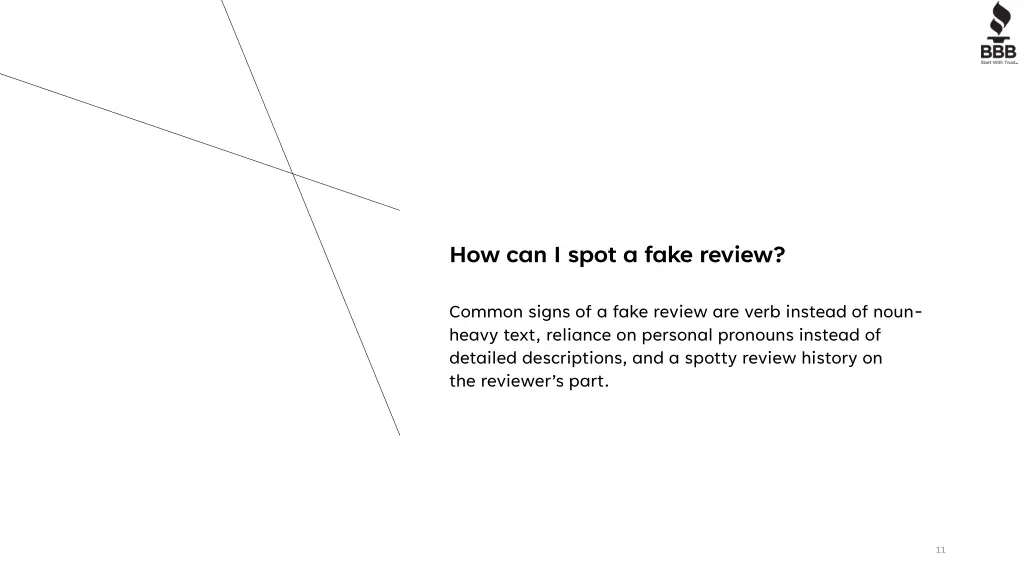 how can i spot a fake review