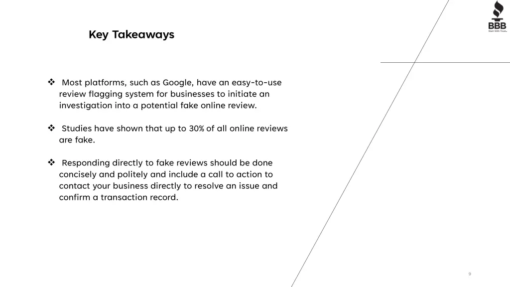 key takeaways