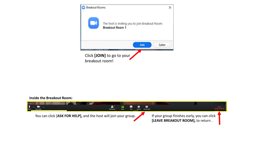 click join to go to your breakout room