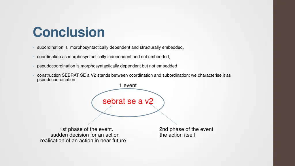 conclusion