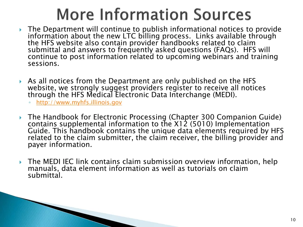 the department will continue to publish