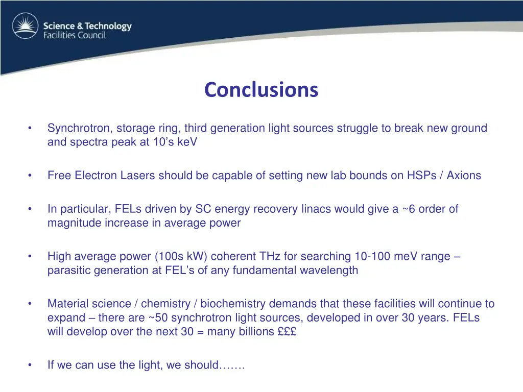 conclusions