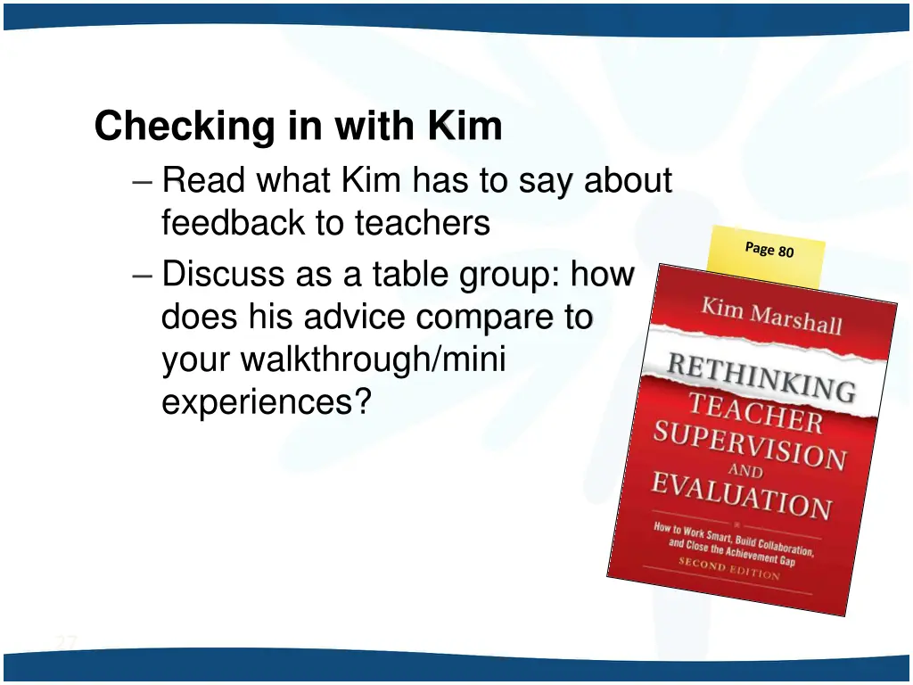 checking in with kim read what