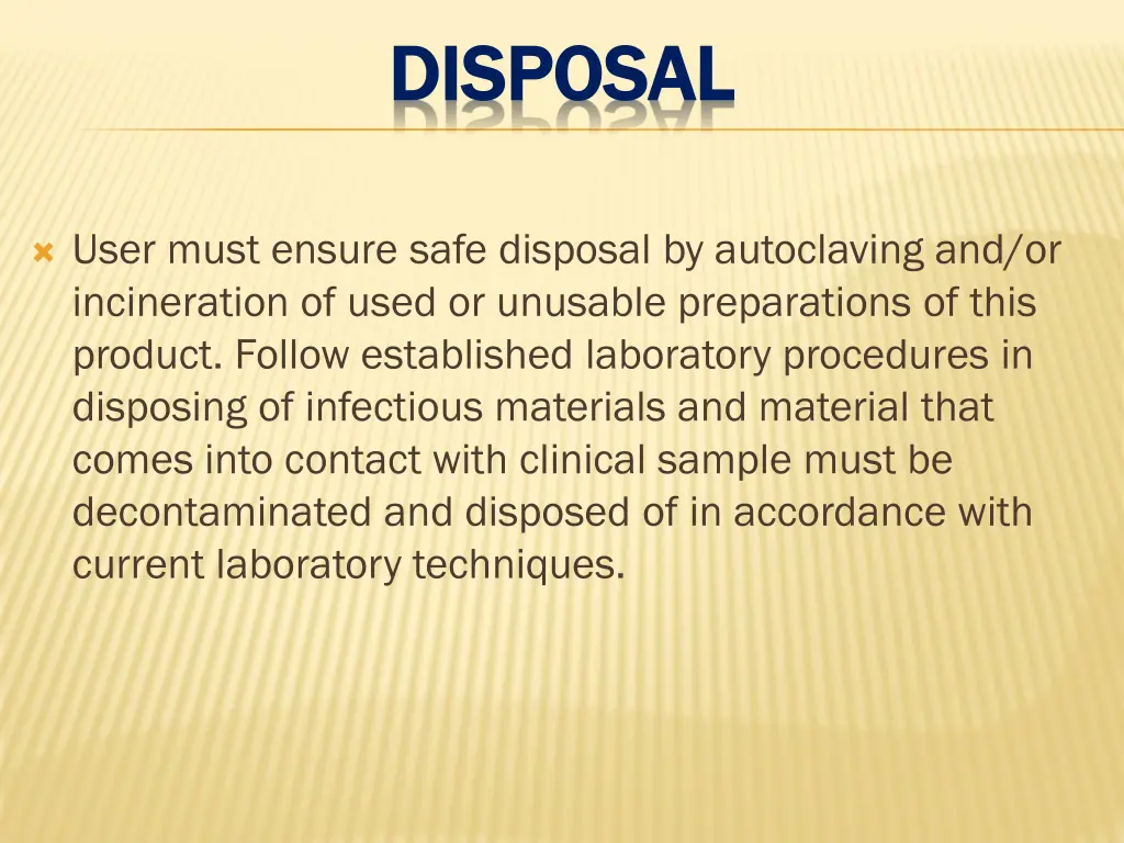 disposal disposal