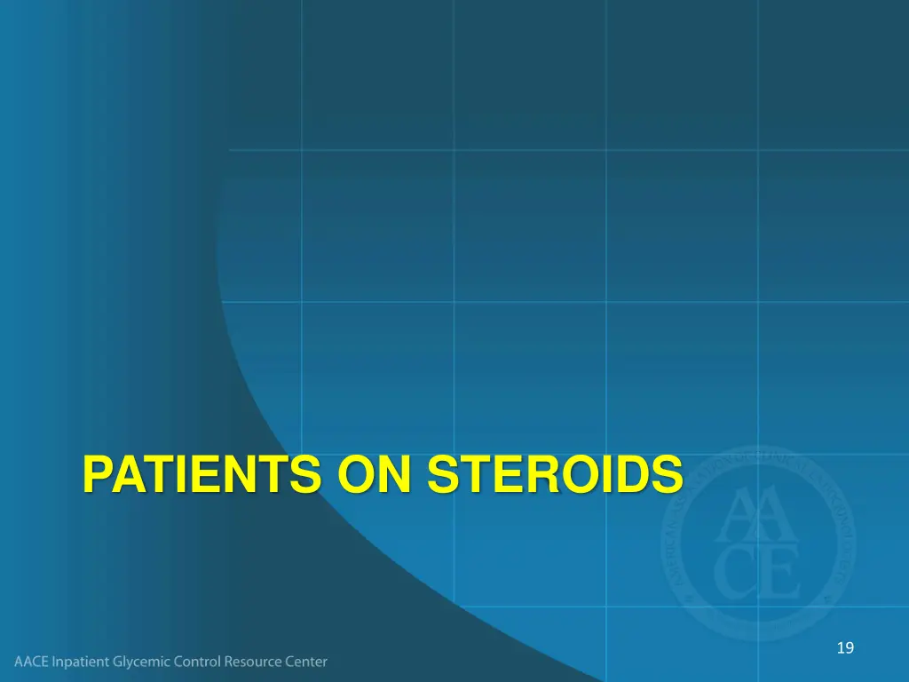 patients on steroids