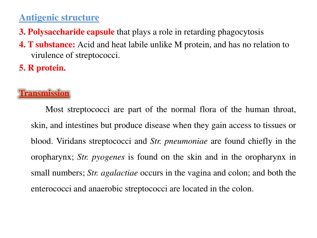 antigenic structure 3 polysaccharide capsule that