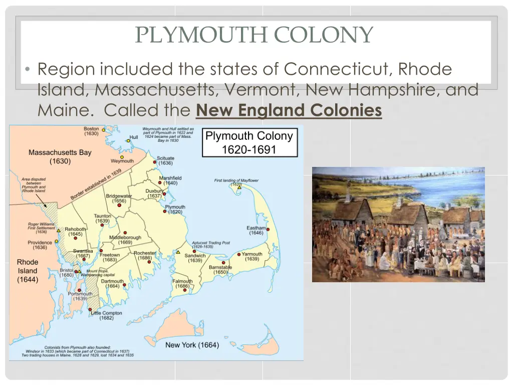 plymouth colony