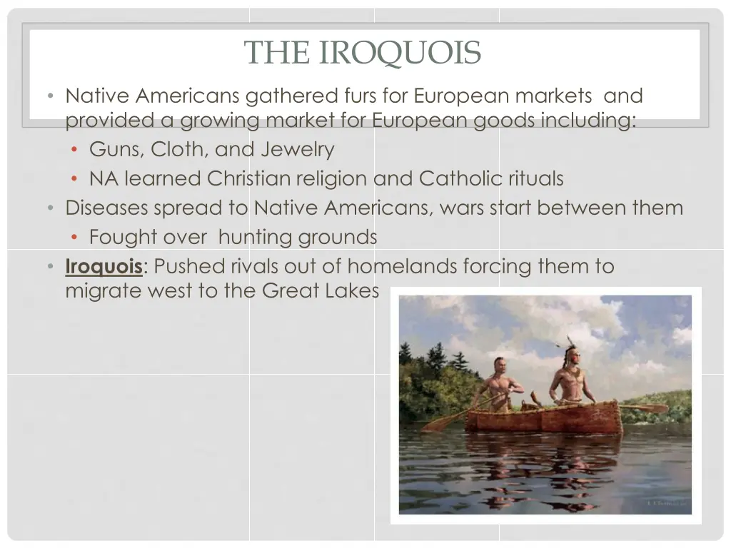 the iroquois