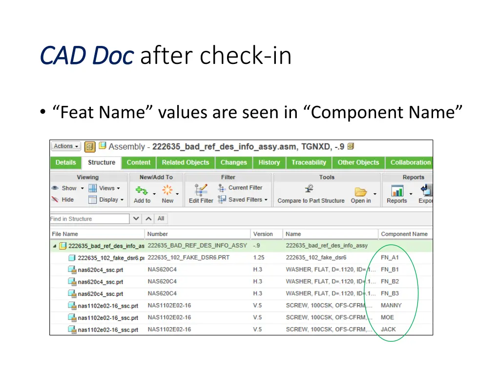 cad doc cad doc after check in