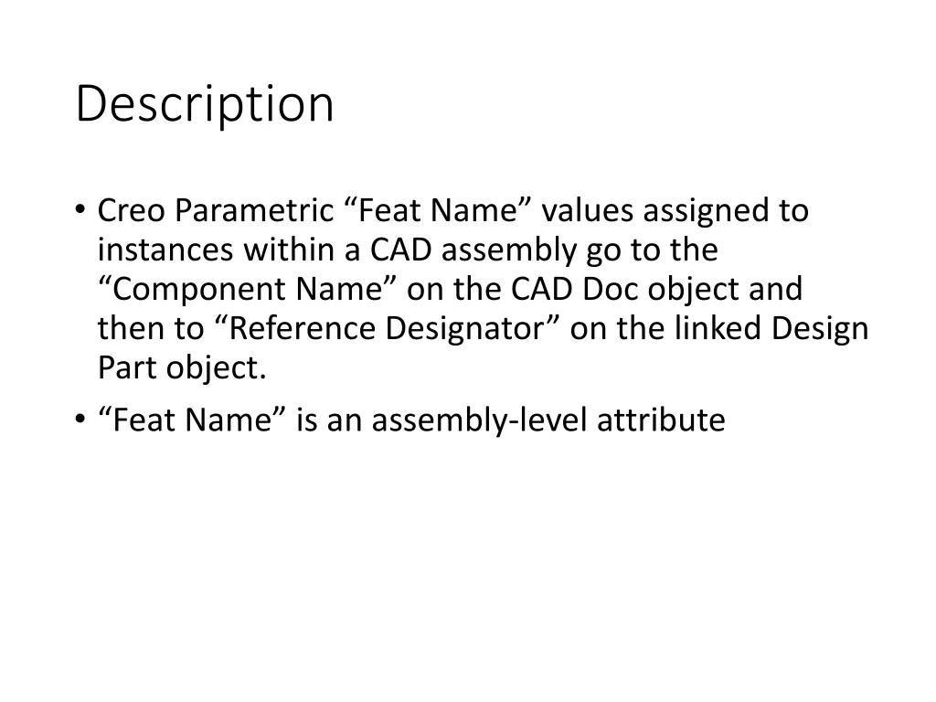 description