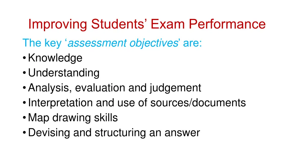 improving students exam performance 2