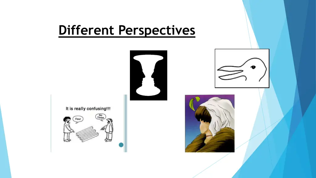 different perspectives