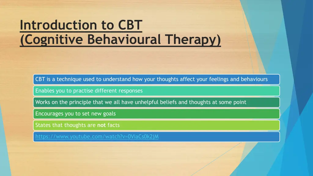 introduction to cbt cognitive behavioural therapy