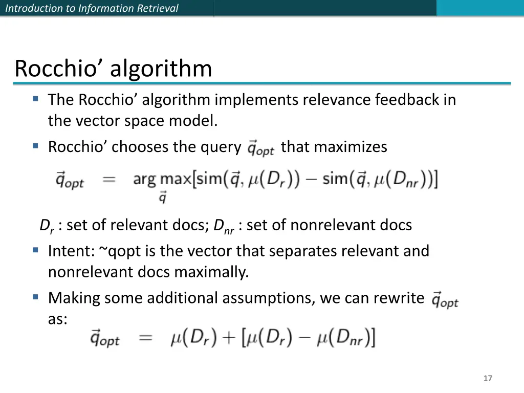 introduction to information retrieval 16