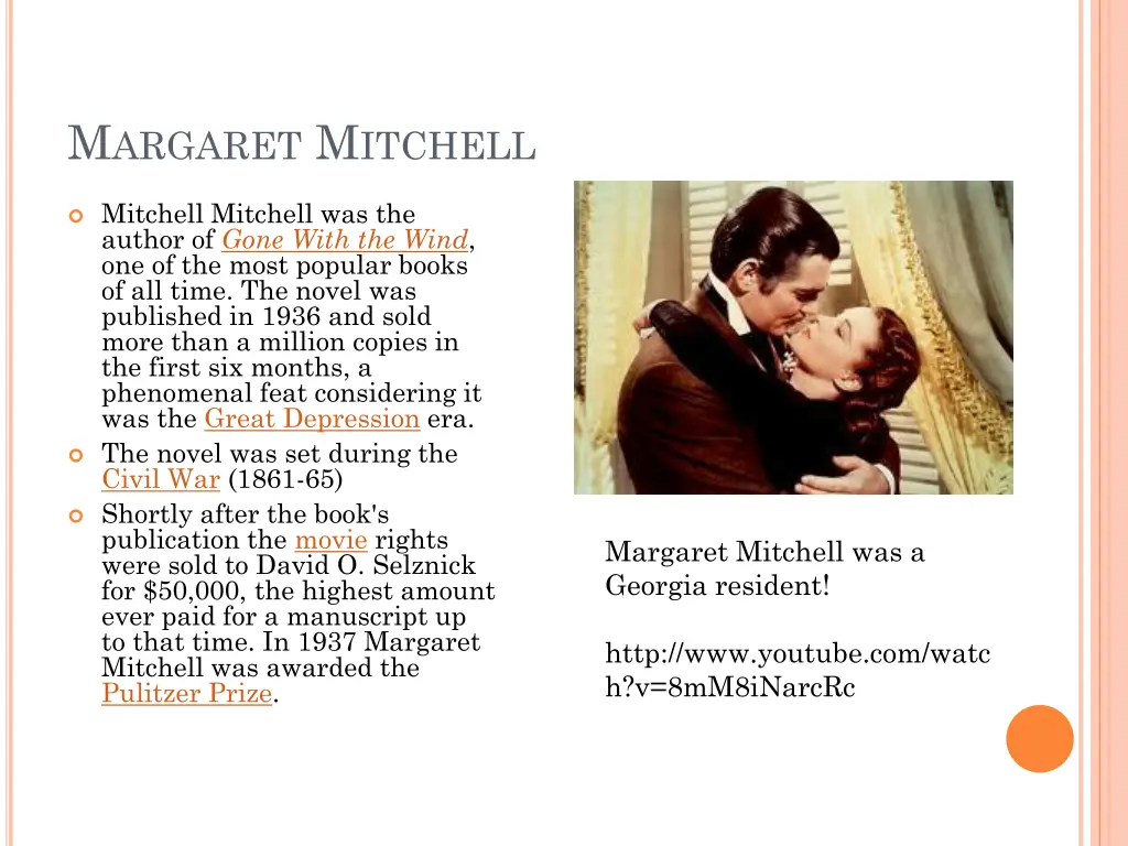 m argaret m itchell