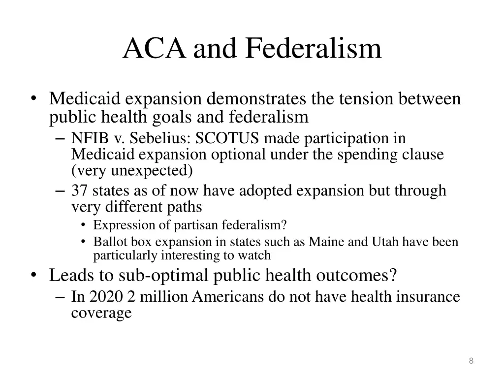 aca and federalism 1