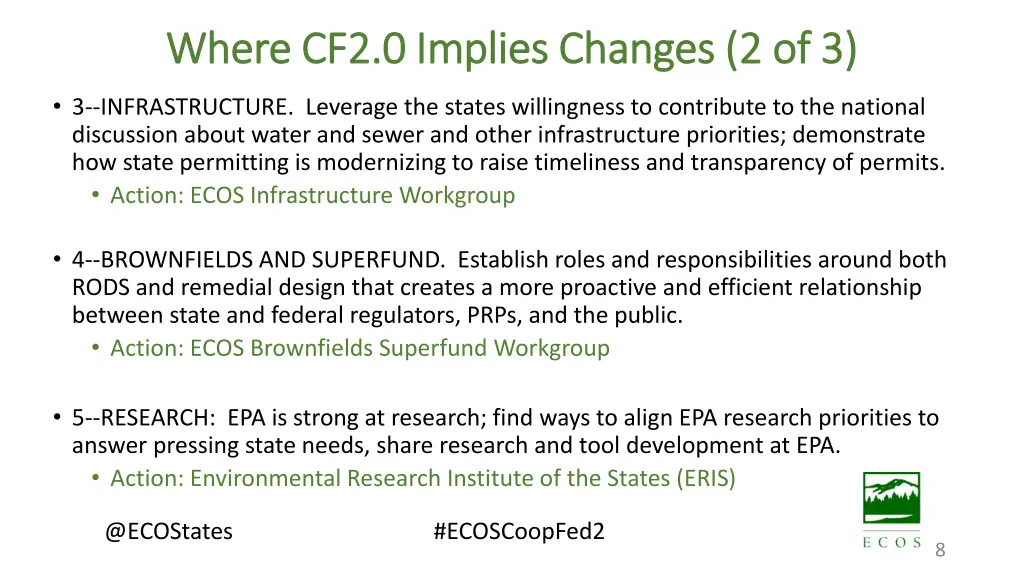 where cf2 0 implies changes 2 of 3 where
