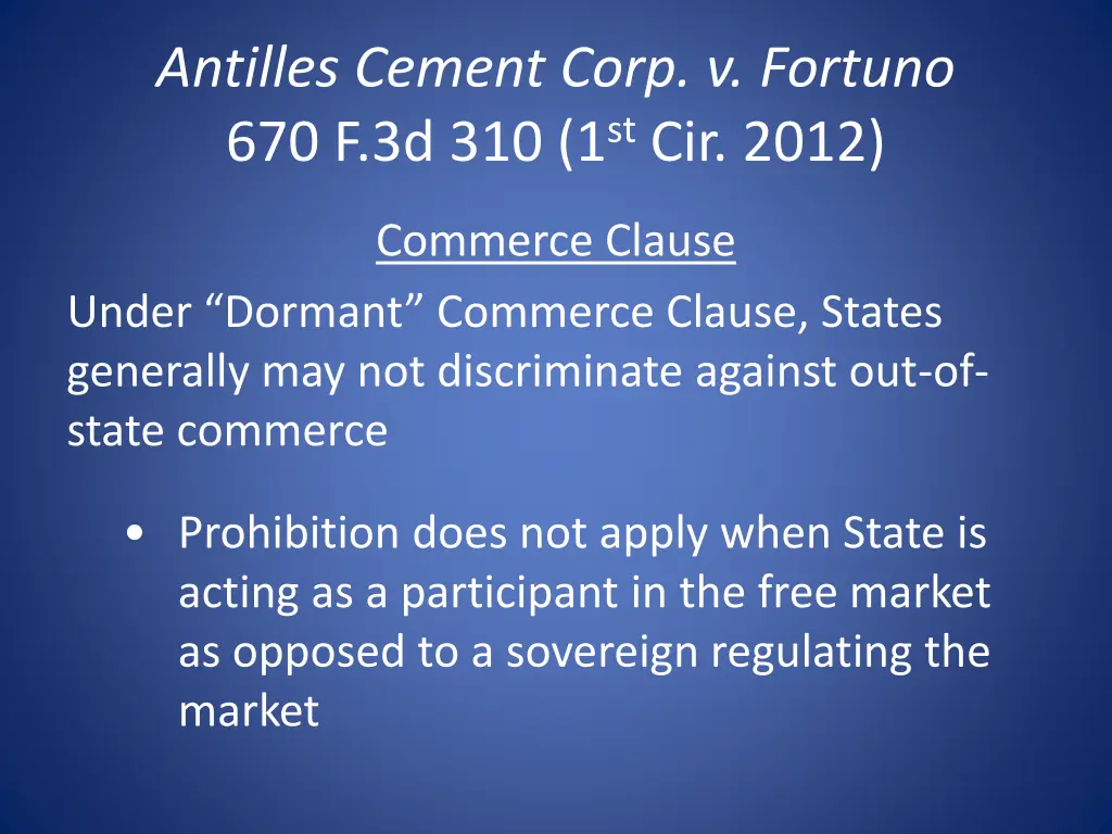 antilles cement corp v fortuno