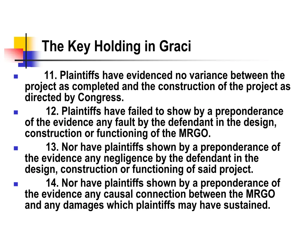 the key holding in graci