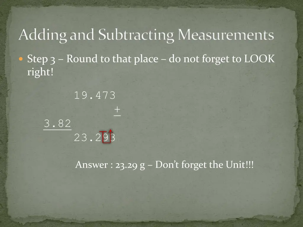 adding and subtracting measurements 3