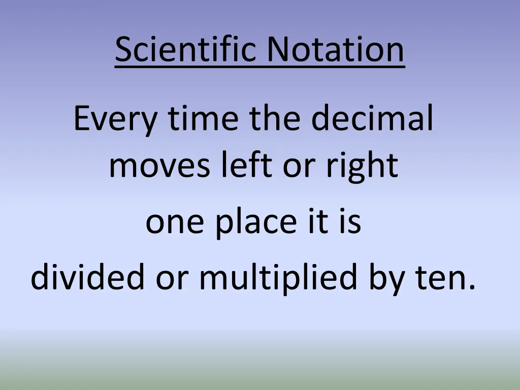 scientific notation 3