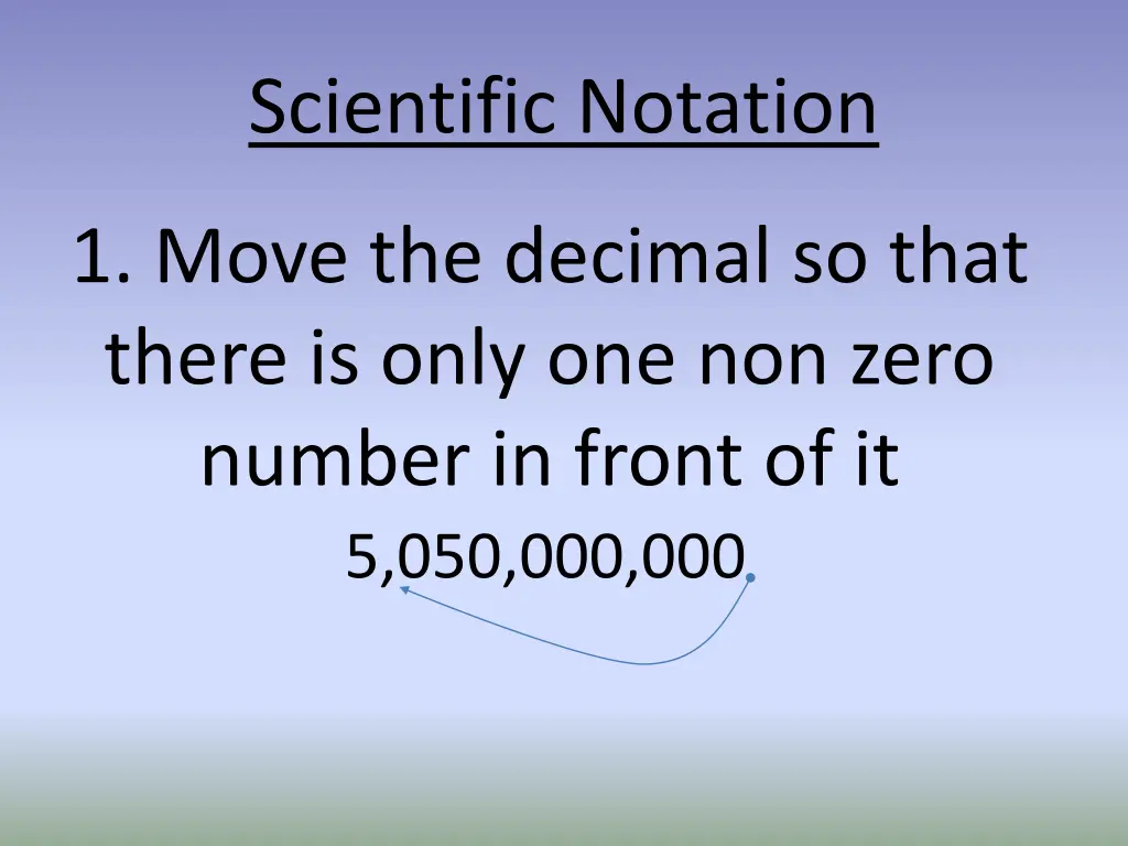 scientific notation 5