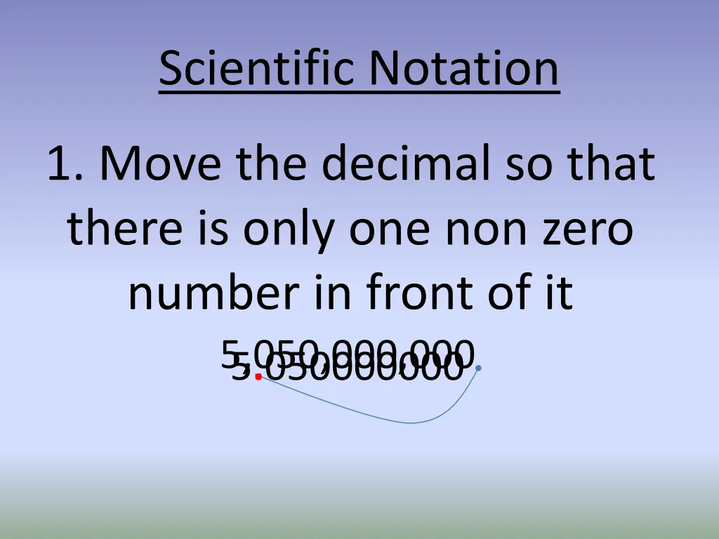 scientific notation 6