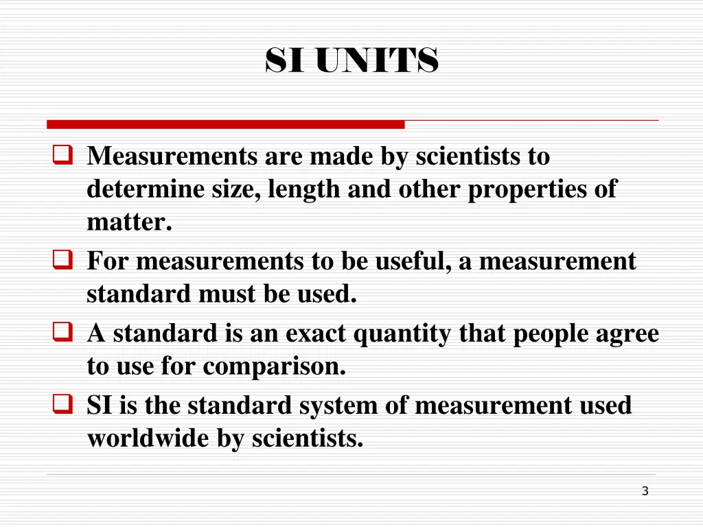 si units