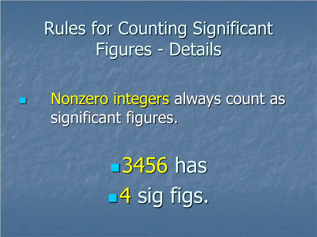 rules for counting significant figures details