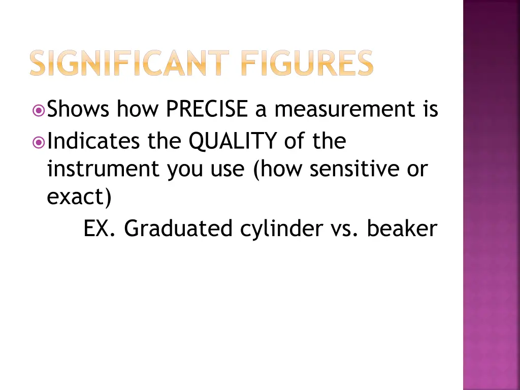 significant figures