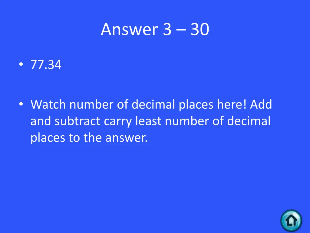 answer 3 30