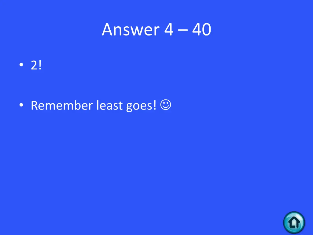 answer 4 40