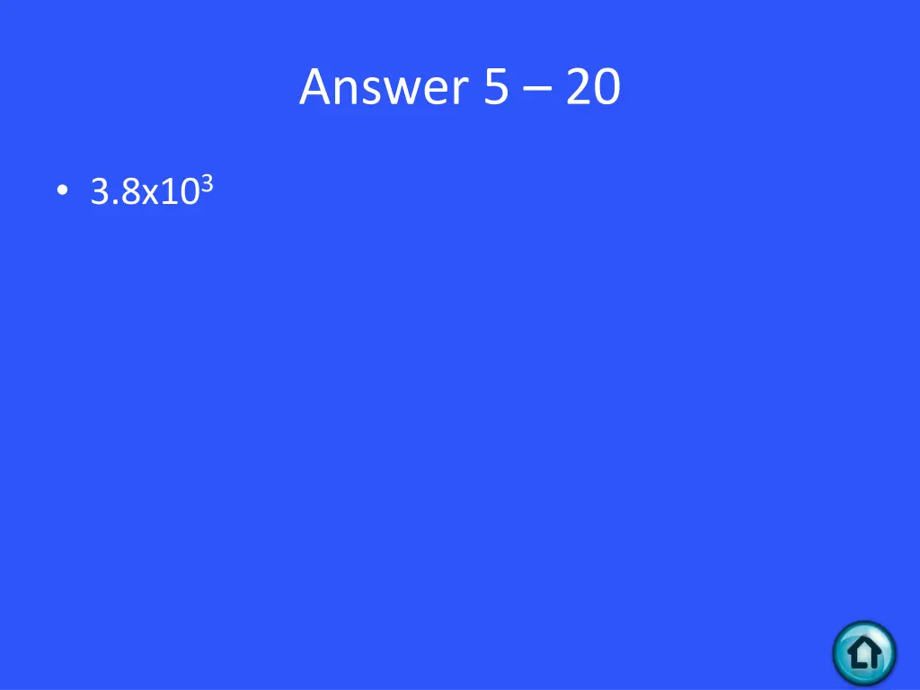 answer 5 20