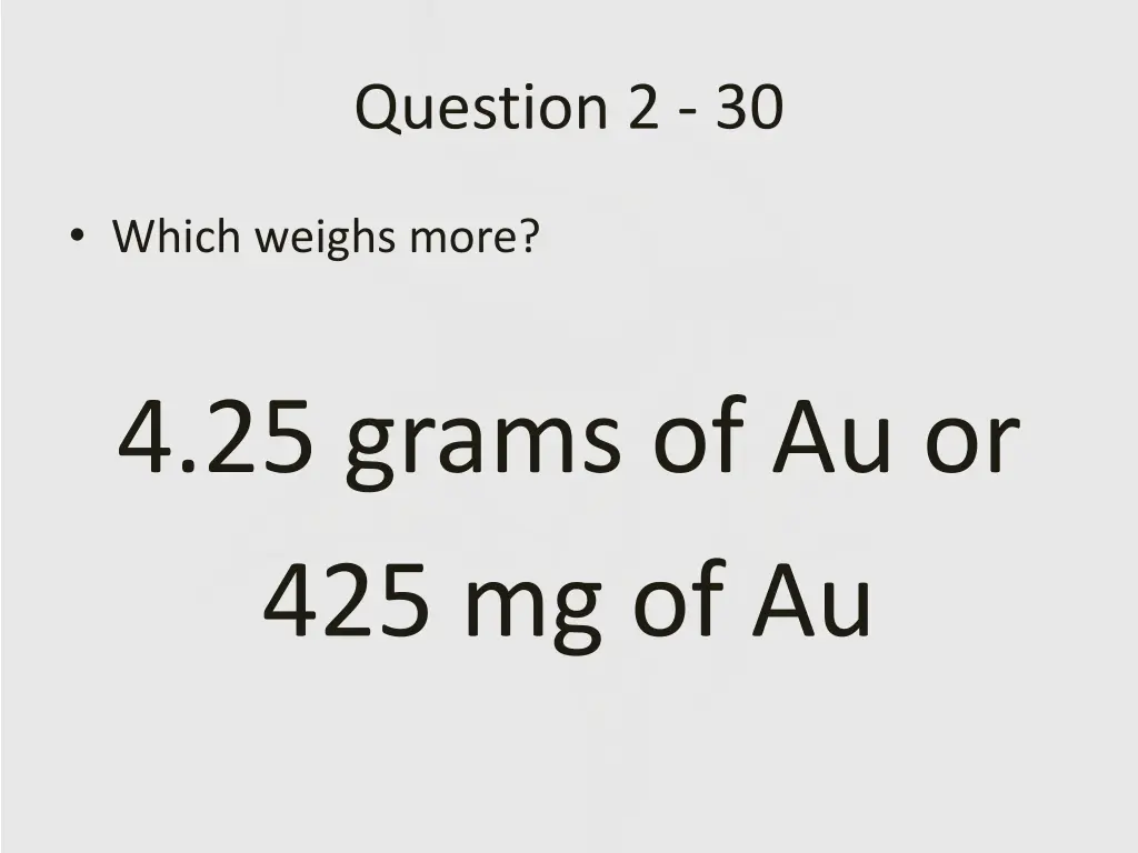 question 2 30