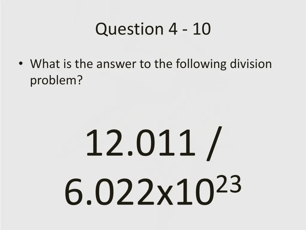 question 4 10