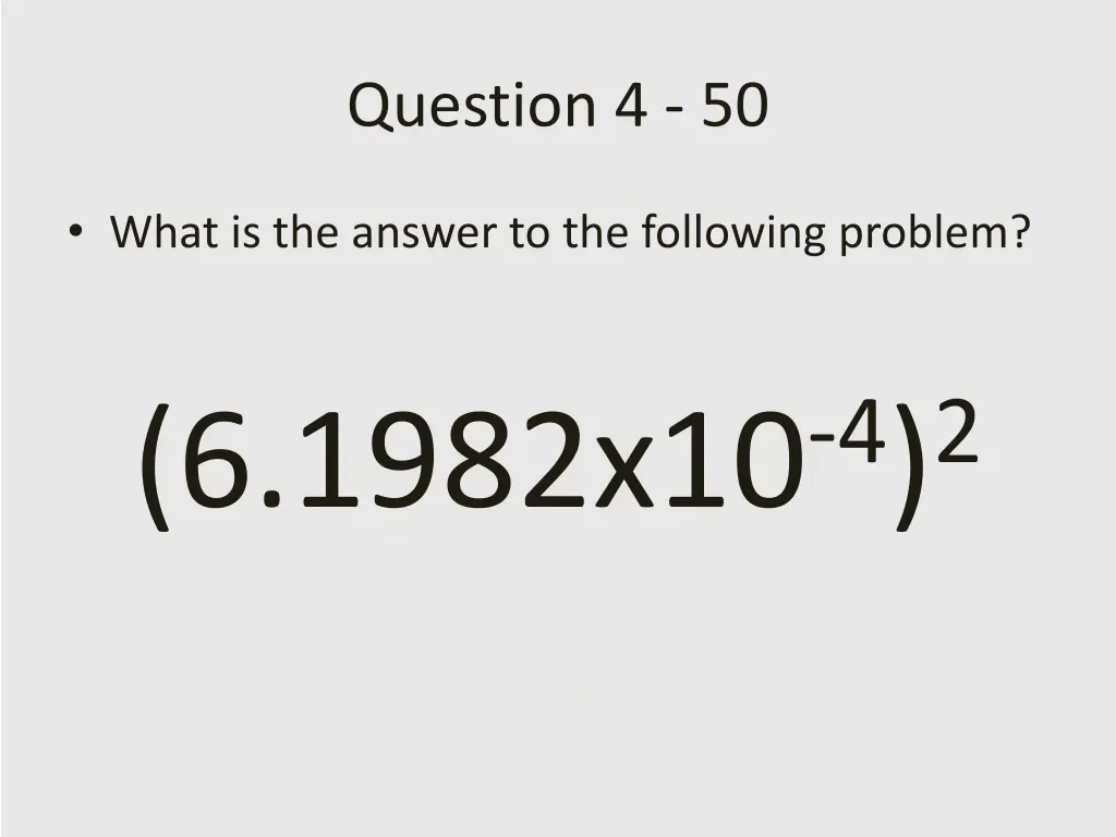 question 4 50